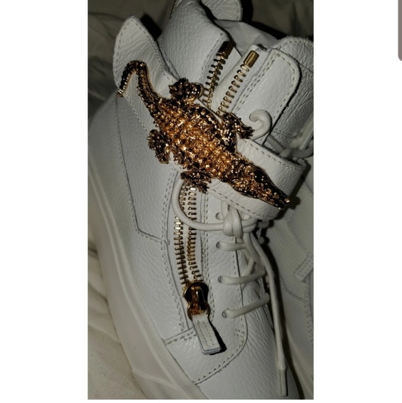 GZ Donna Leather Trainers, Never Worn, Brand New - Picture 5 of 8